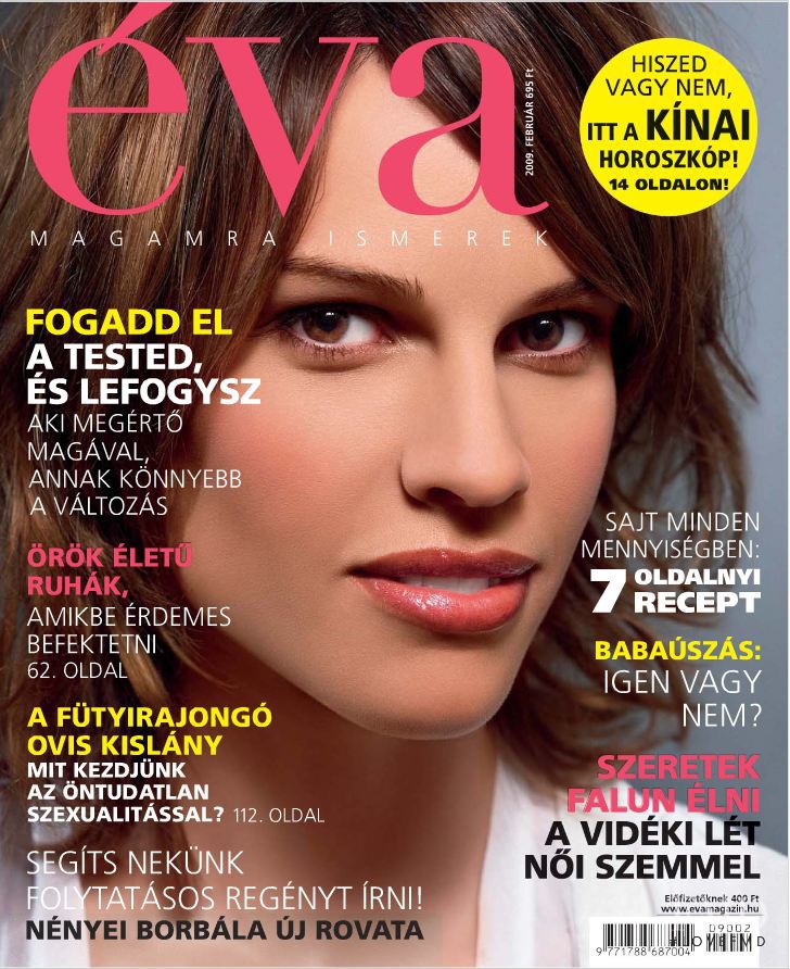  featured on the Éva Hungary cover from February 2009