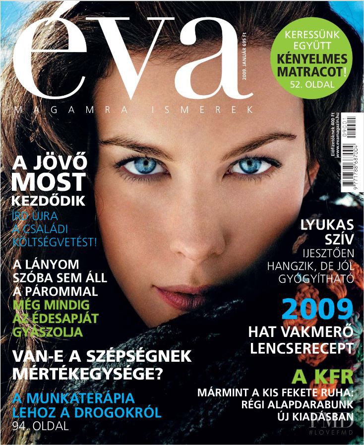  featured on the Éva Hungary cover from January 2009