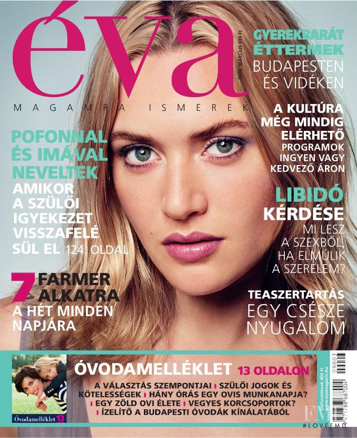 featured on the Éva Hungary cover from March 2009