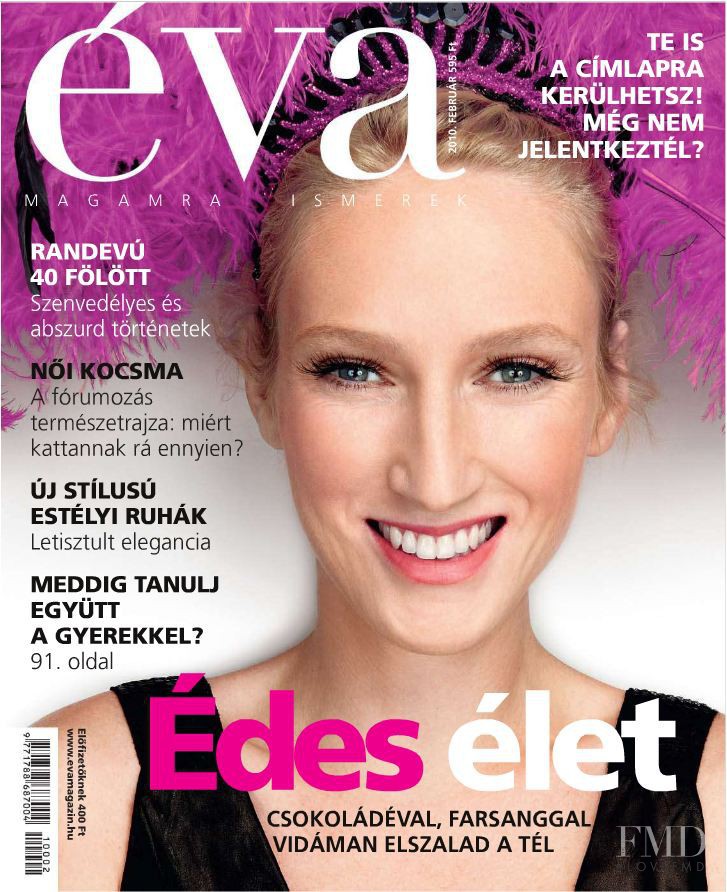  featured on the Éva Hungary cover from February 2010