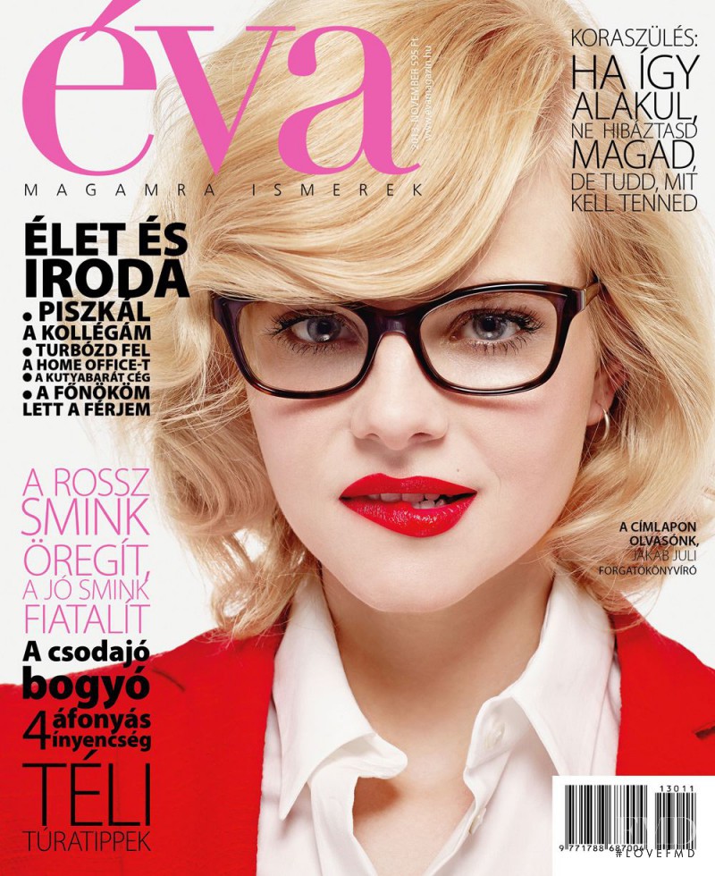  featured on the Éva Hungary cover from November 2013