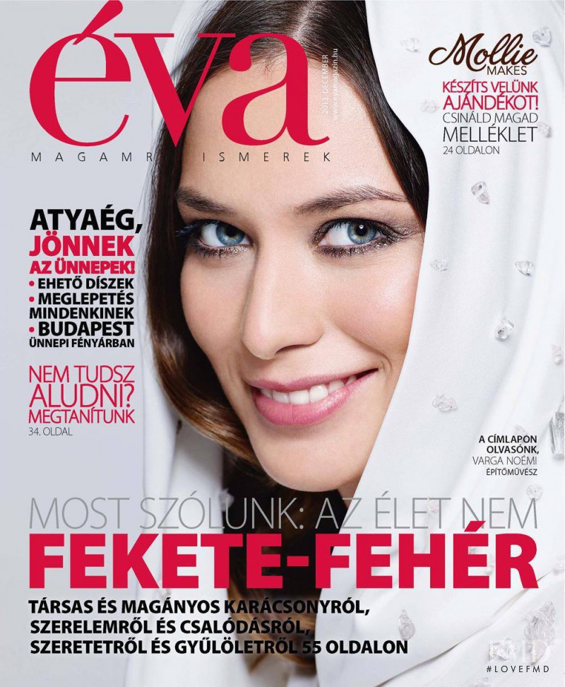  featured on the Éva Hungary cover from December 2013