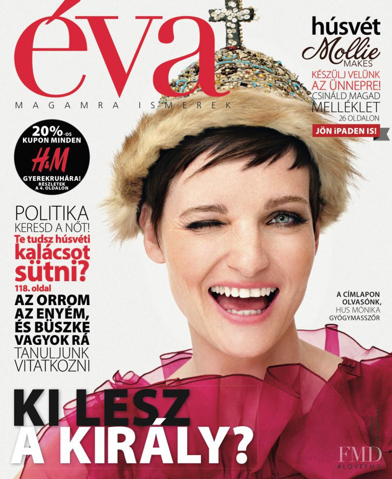  featured on the Éva Hungary cover from April 2014