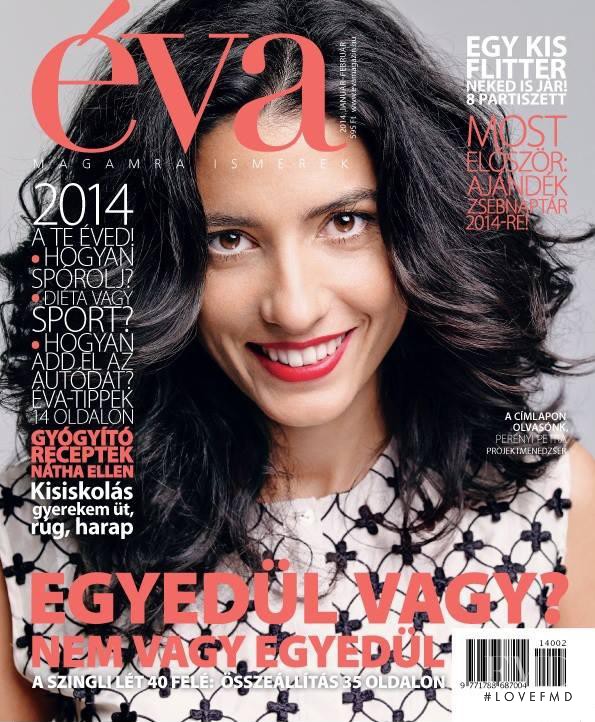  featured on the Éva Hungary cover from January 2014