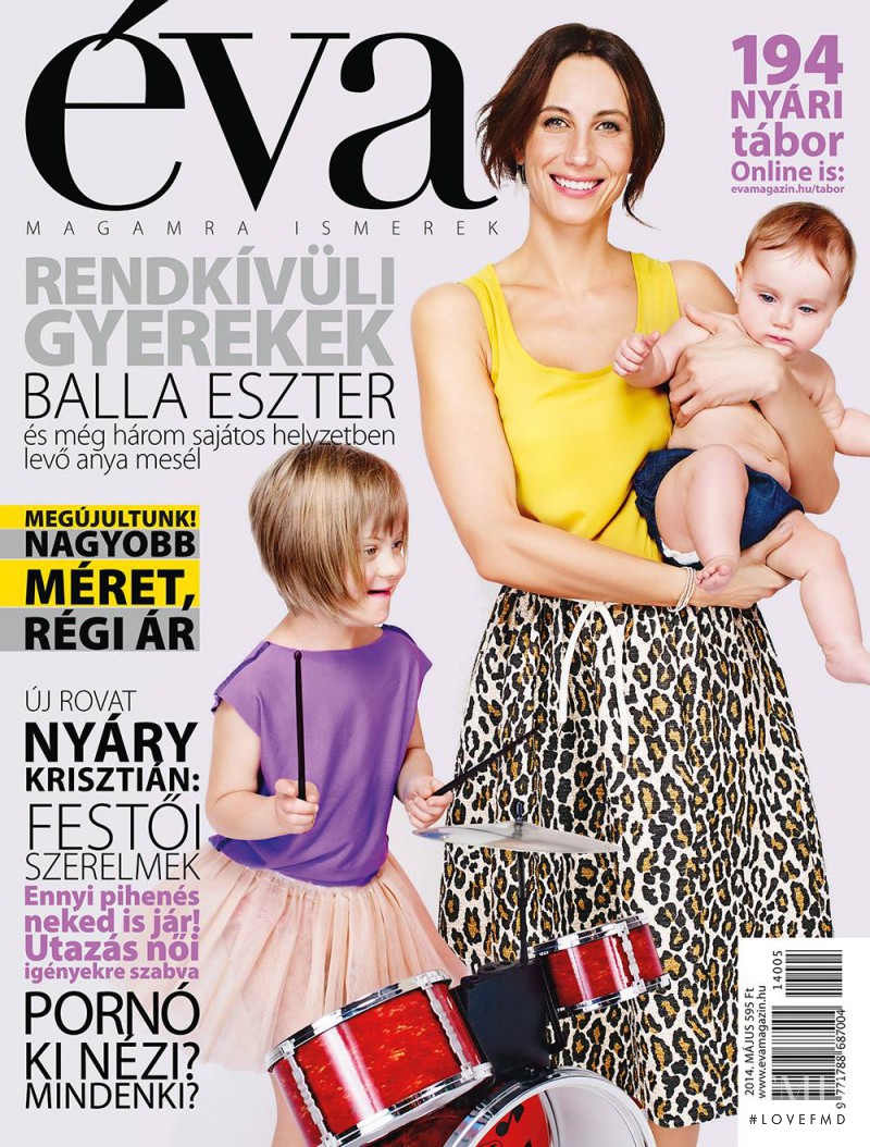  featured on the Éva Hungary cover from May 2014