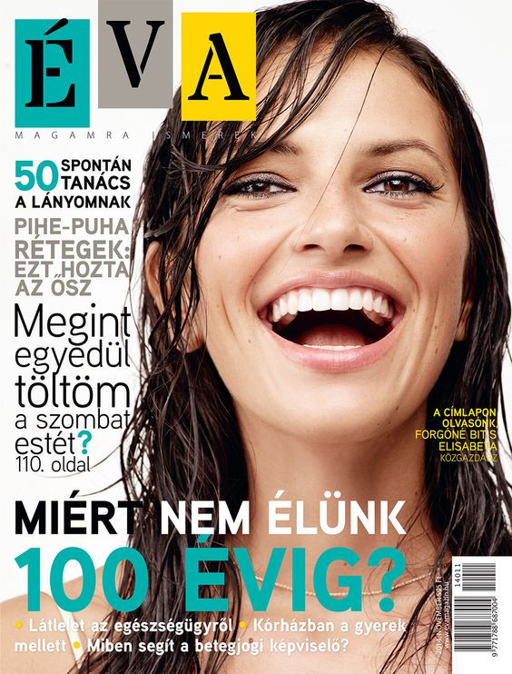  featured on the Éva Hungary cover from November 2014