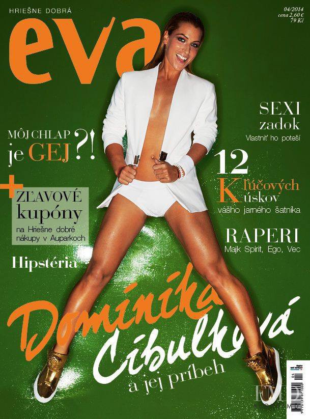 Dominika Cibulkova featured on the Éva Slovakia cover from April 2014