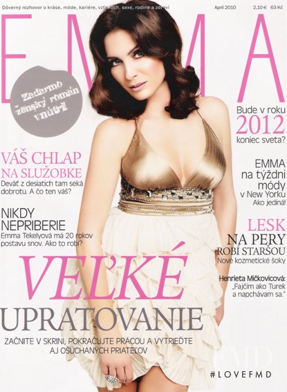  featured on the EMMA Slovakia cover from April 2010