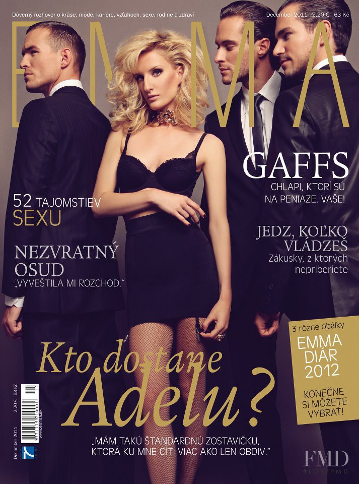  featured on the EMMA Slovakia cover from December 2011
