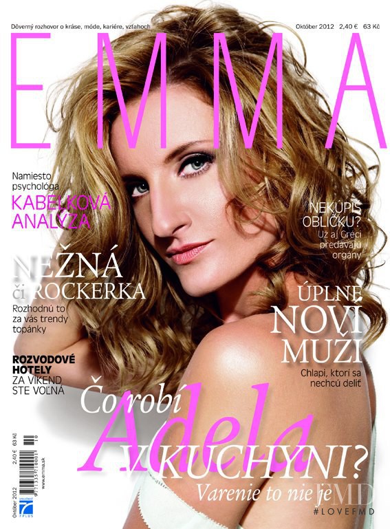  featured on the EMMA Slovakia cover from October 2012
