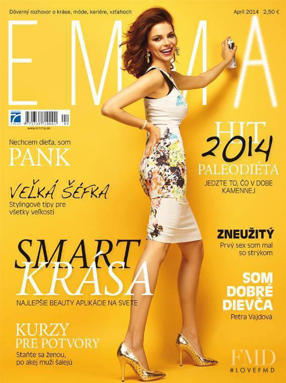  featured on the EMMA Slovakia cover from April 2014