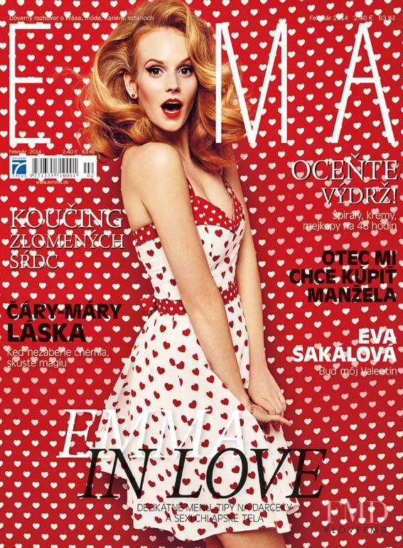  featured on the EMMA Slovakia cover from February 2014
