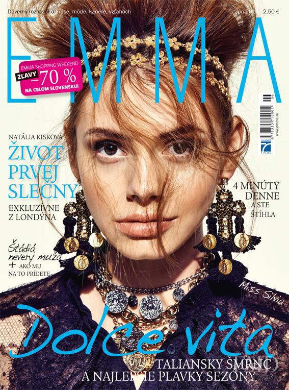  featured on the EMMA Slovakia cover from June 2014