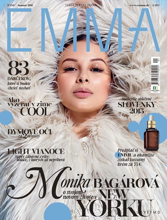  featured on the EMMA Slovakia cover from January 2016
