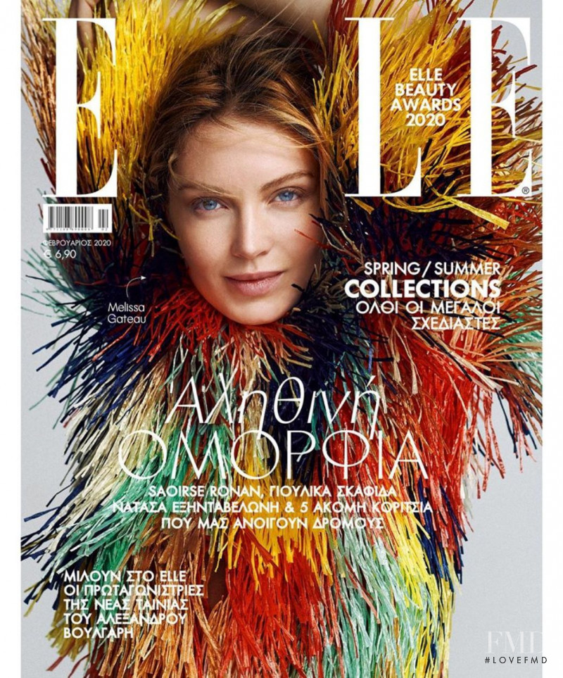  featured on the Elle Greece cover from February 2020