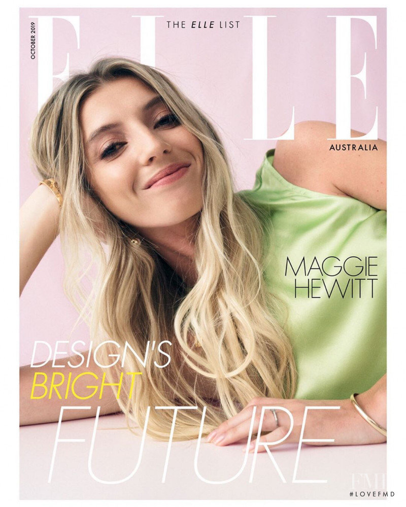  featured on the Elle Australia cover from October 2019