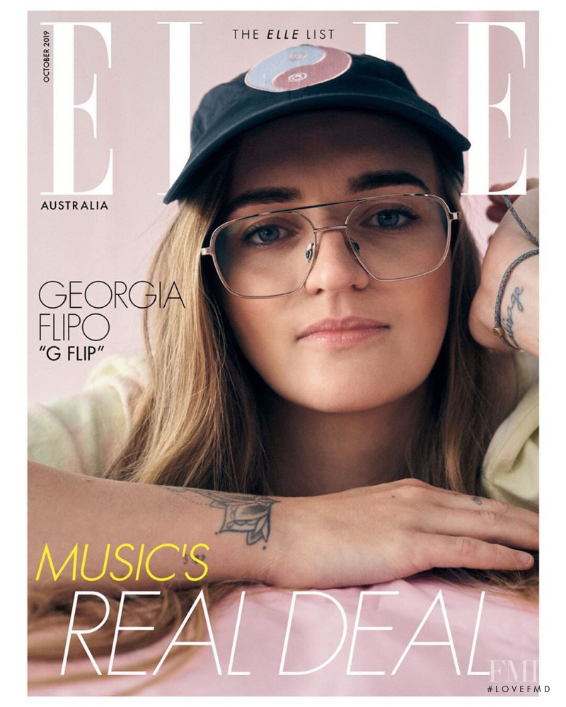  featured on the Elle Australia cover from October 2019