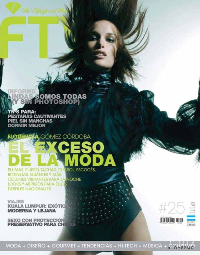  featured on the FTV The Lifestyle and Fashion magazine cover from April 2008