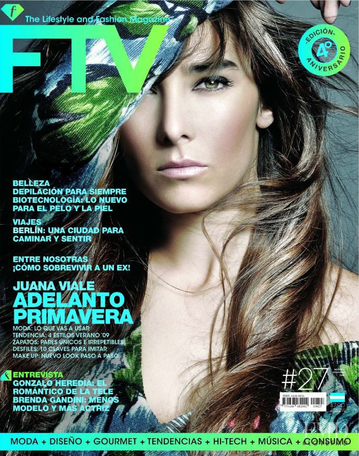  featured on the FTV The Lifestyle and Fashion magazine cover from August 2008