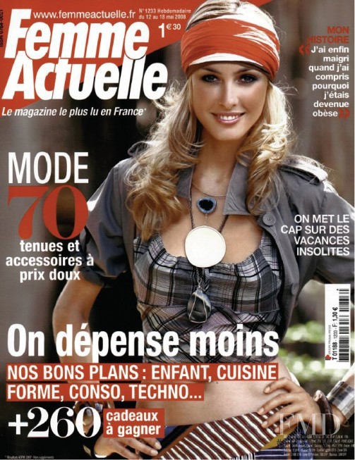  featured on the Femme Actuelle cover from May 2008