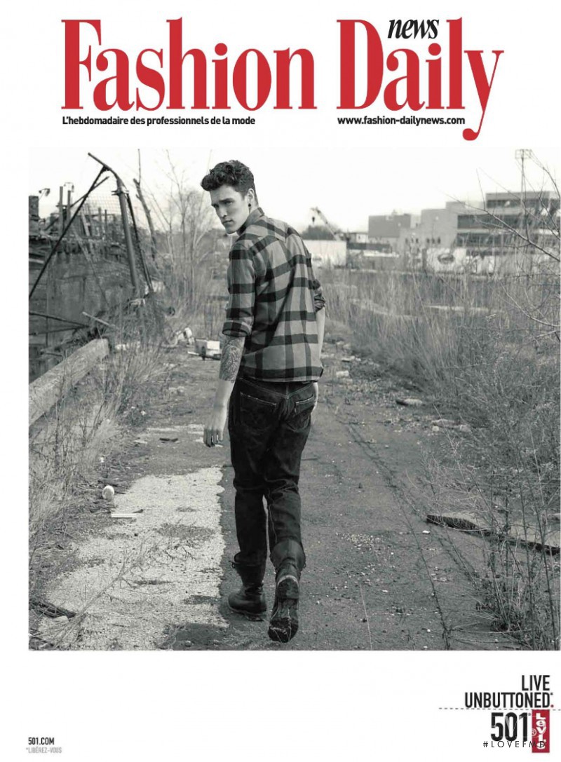  featured on the Fashion Daily News cover from November 2009