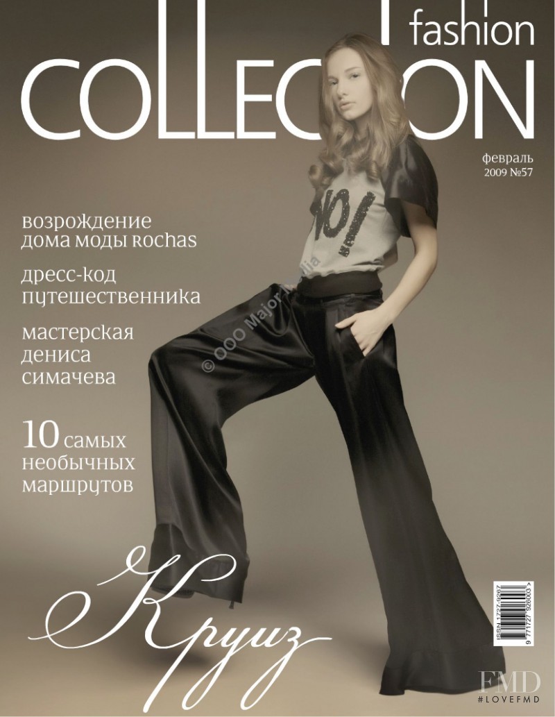  featured on the fashion Collection Russia cover from February 2009