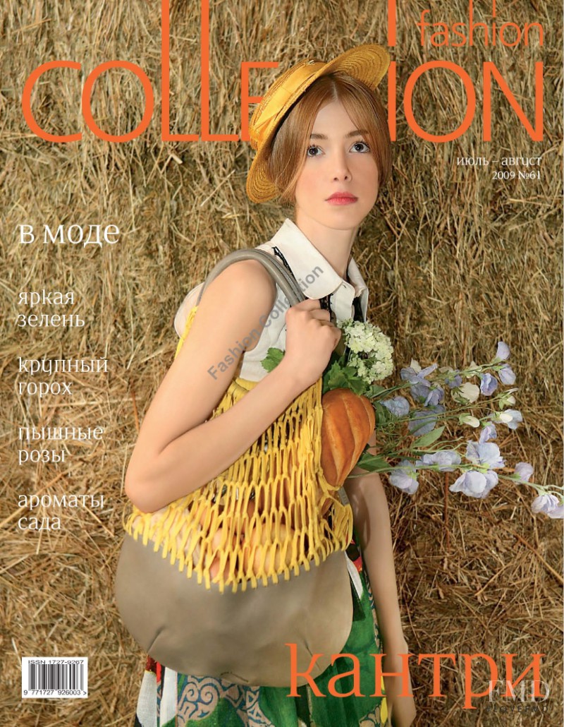  featured on the fashion Collection Russia cover from July 2009
