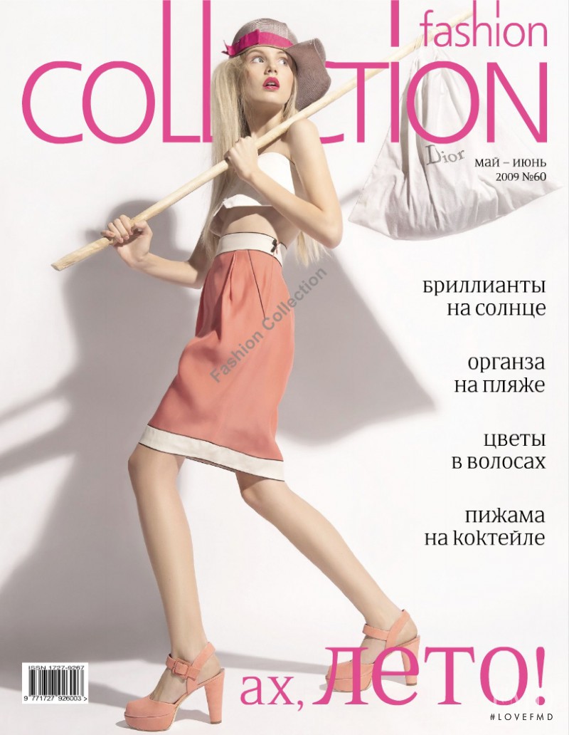  featured on the fashion Collection Russia cover from May 2009