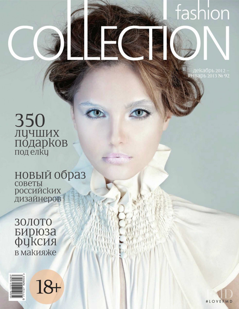  featured on the fashion Collection Russia cover from September 2012