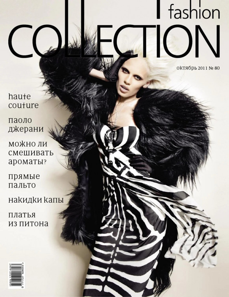  featured on the fashion Collection Russia cover from October 2011