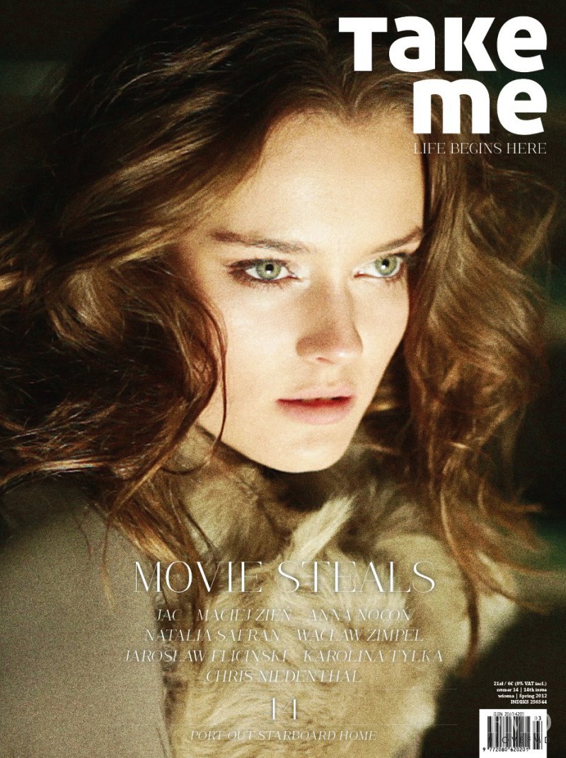 Monika Jagaciak featured on the TakeMe cover from March 2012