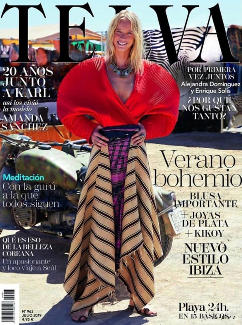  featured on the Telva cover from July 2019