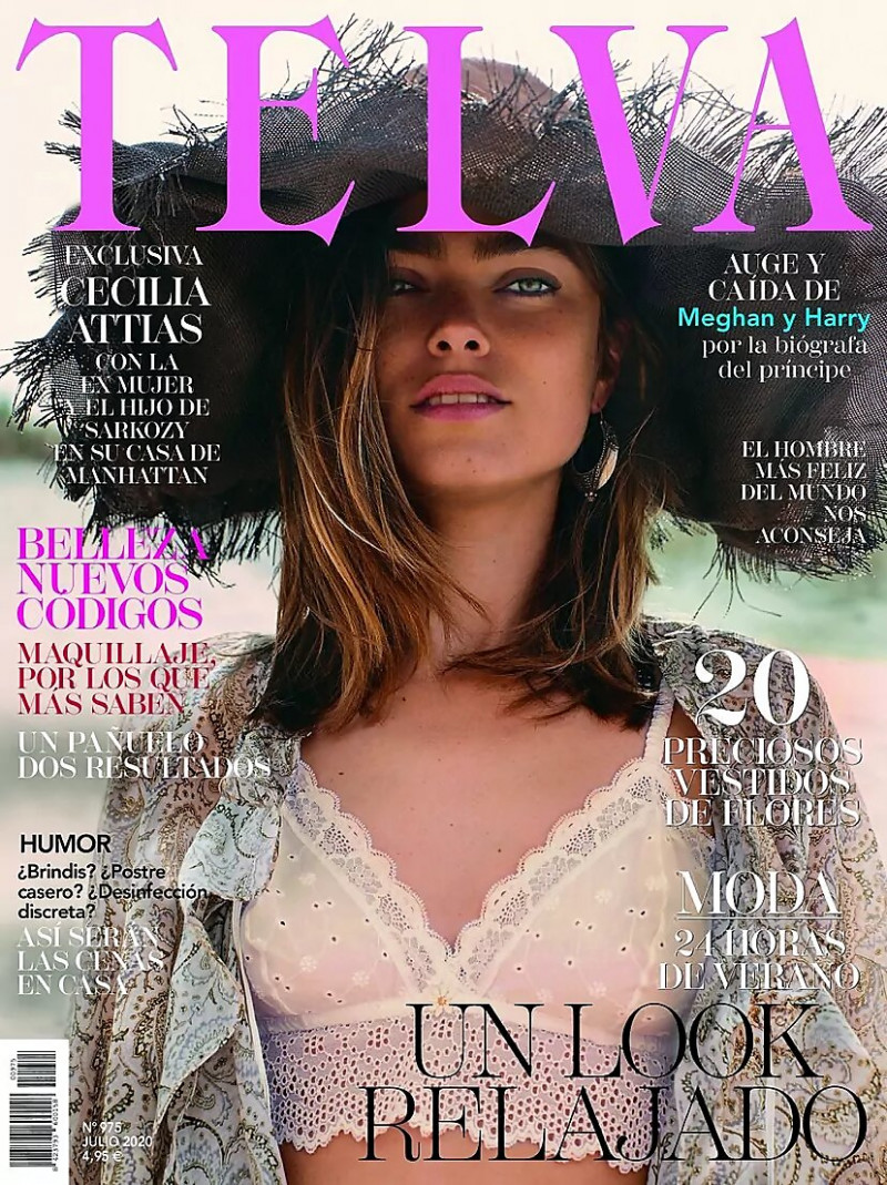  featured on the Telva cover from July 2020