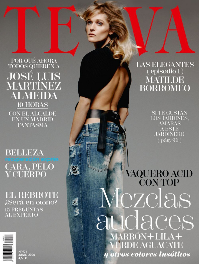  featured on the Telva cover from June 2020