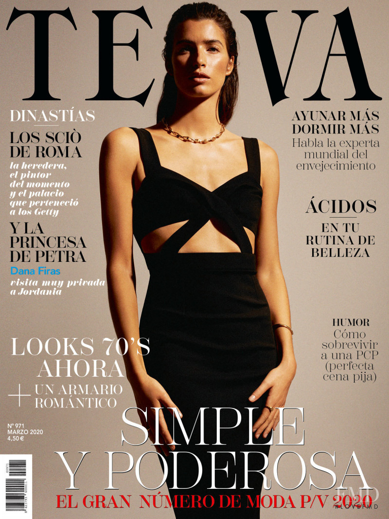  featured on the Telva cover from March 2020