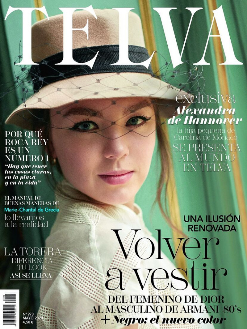  featured on the Telva cover from May 2020