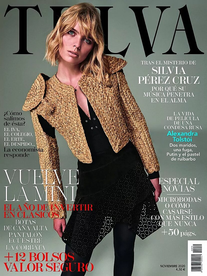  featured on the Telva cover from November 2020