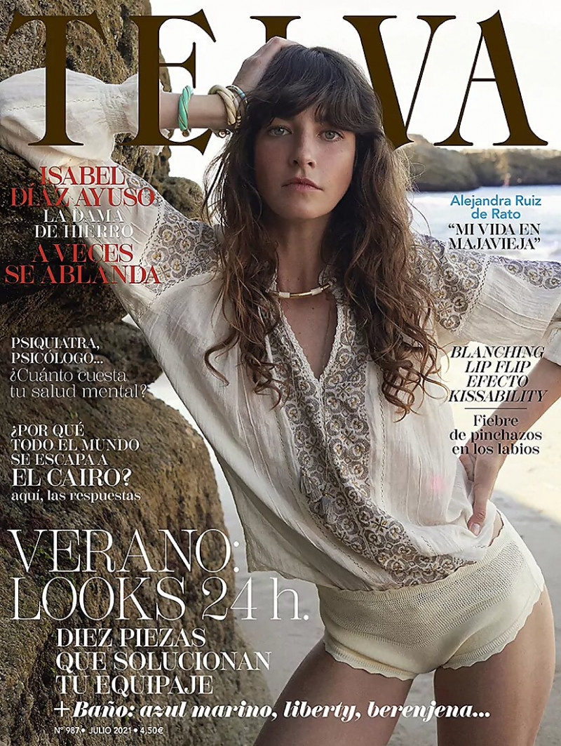  featured on the Telva cover from July 2021