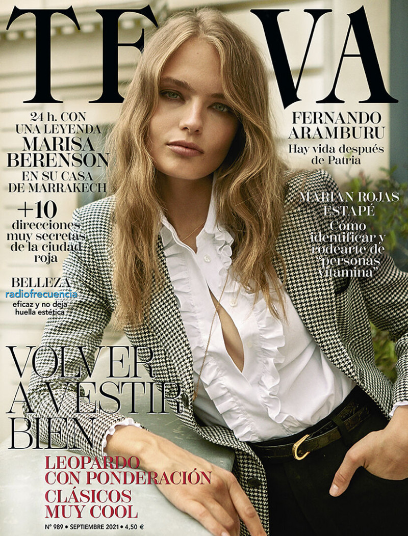  featured on the Telva cover from September 2021