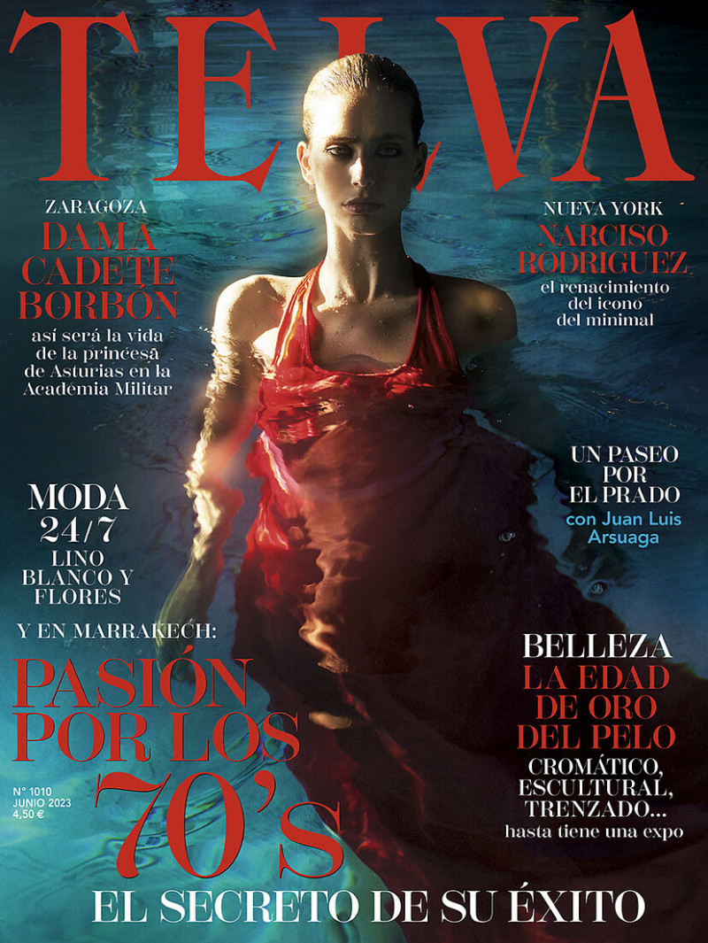 Sean Levy featured on the Telva cover from June 2023