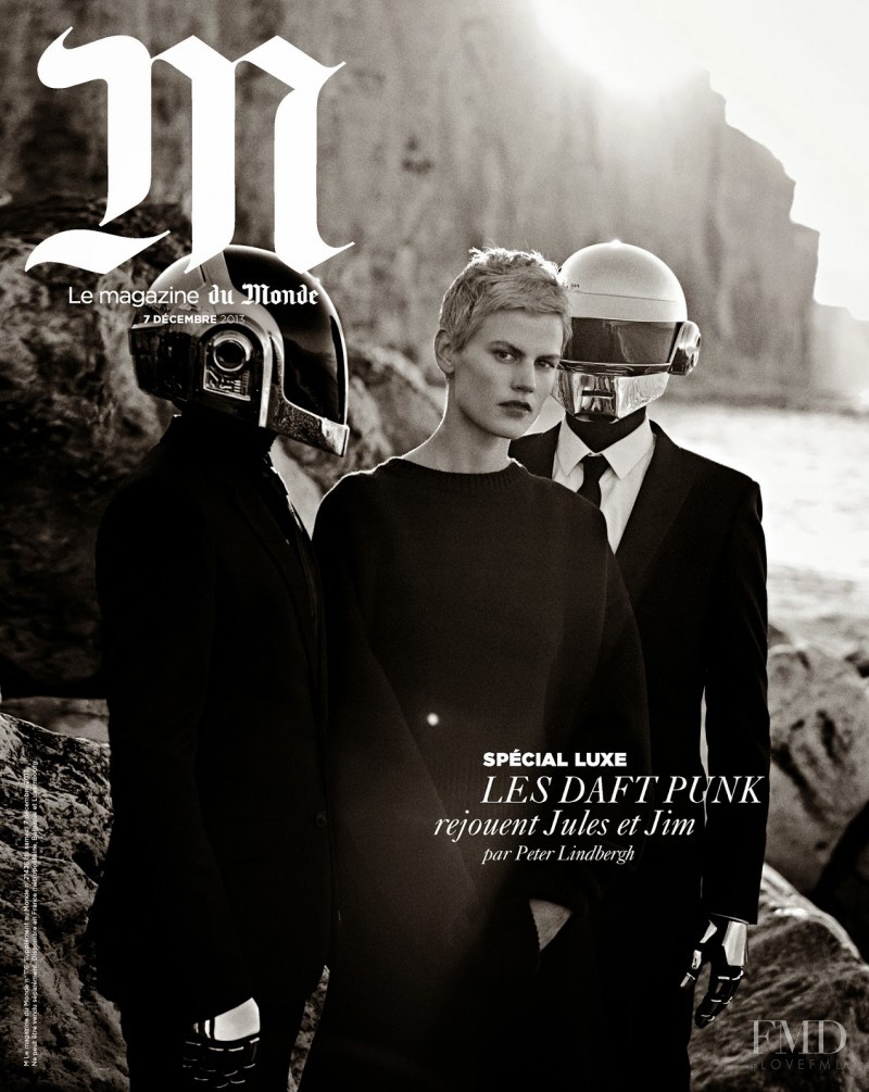 Daft Punk featured on the M Le Monde cover from December 2013