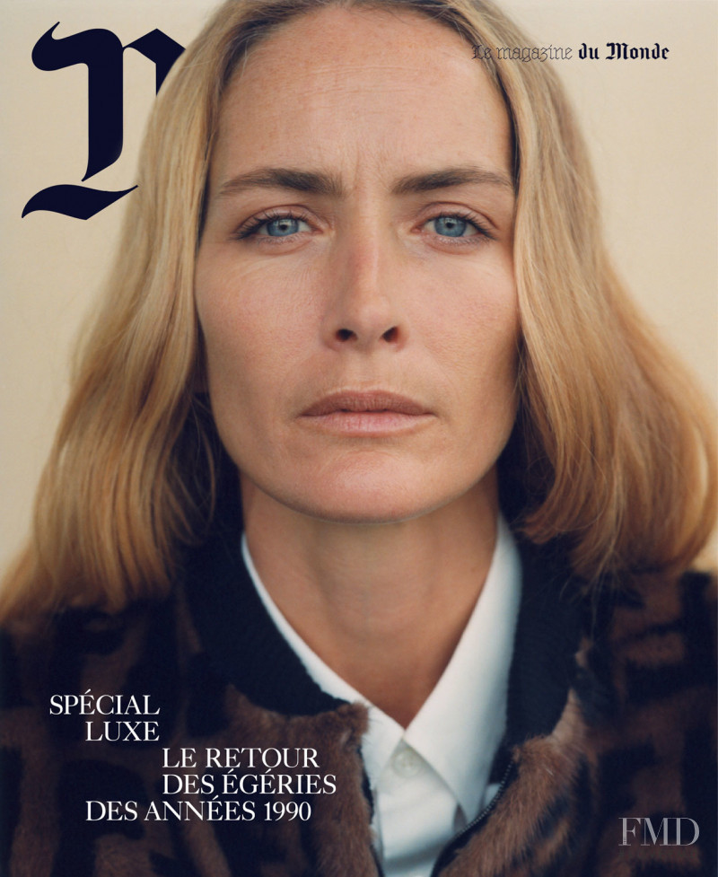 Georgina Grenville featured on the M Le Monde cover from December 2017