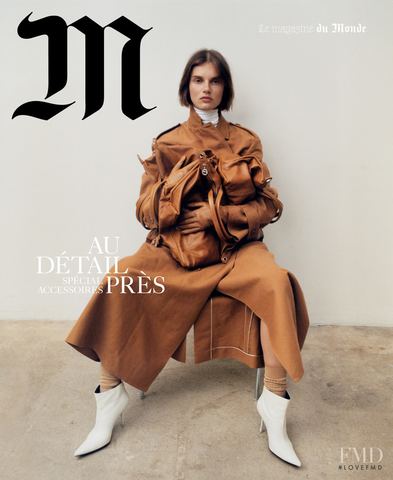 Giedre Dukauskaite featured on the M Le Monde cover from September 2017