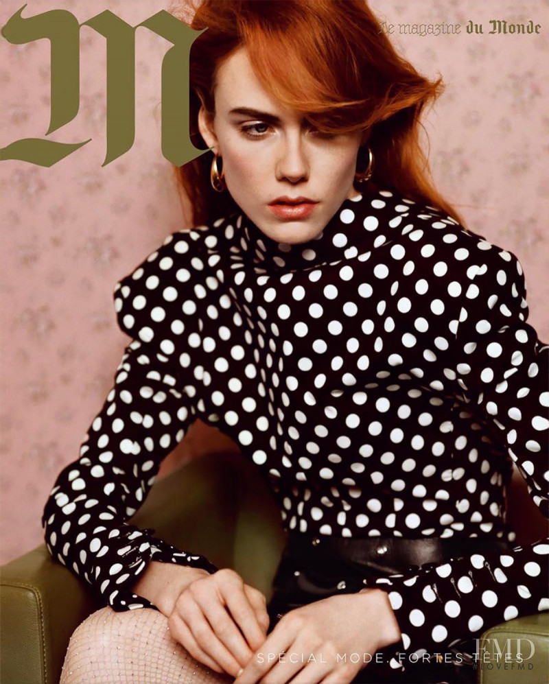 Kiki Willems featured on the M Le Monde cover from March 2018