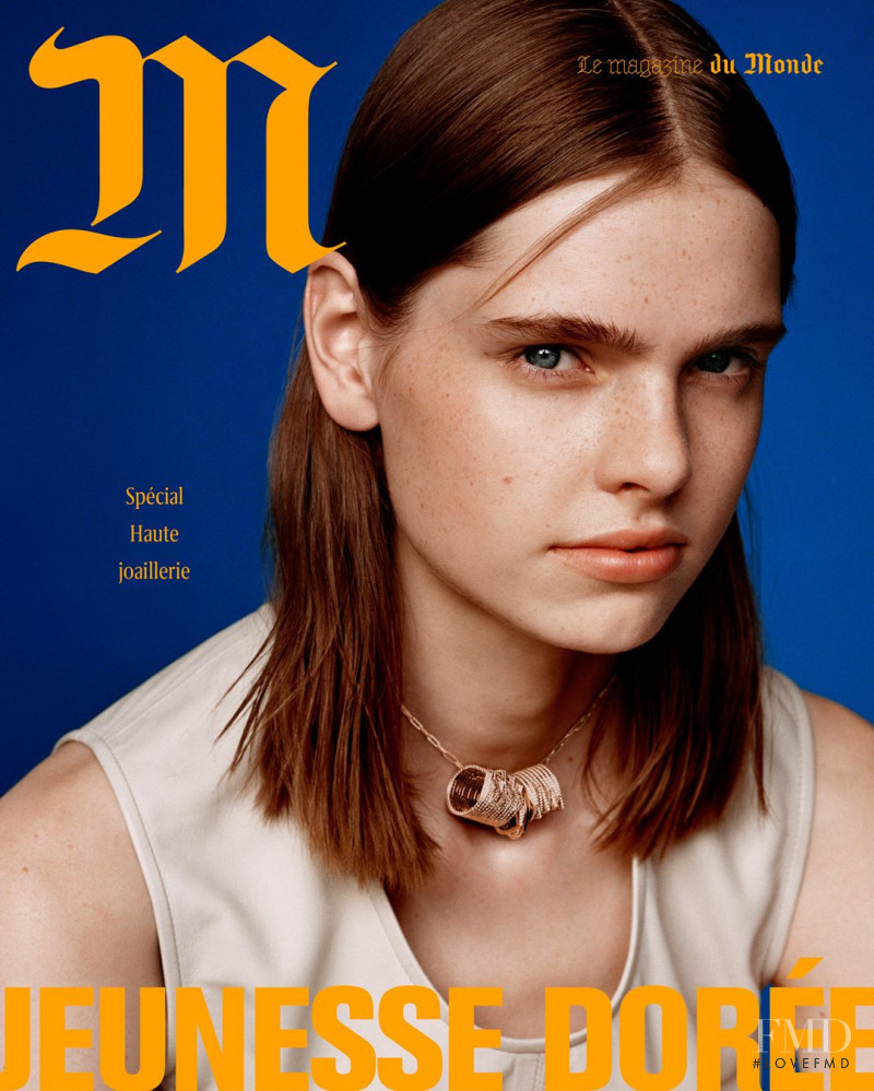 Maud Hoevelaken featured on the M Le Monde cover from November 2018