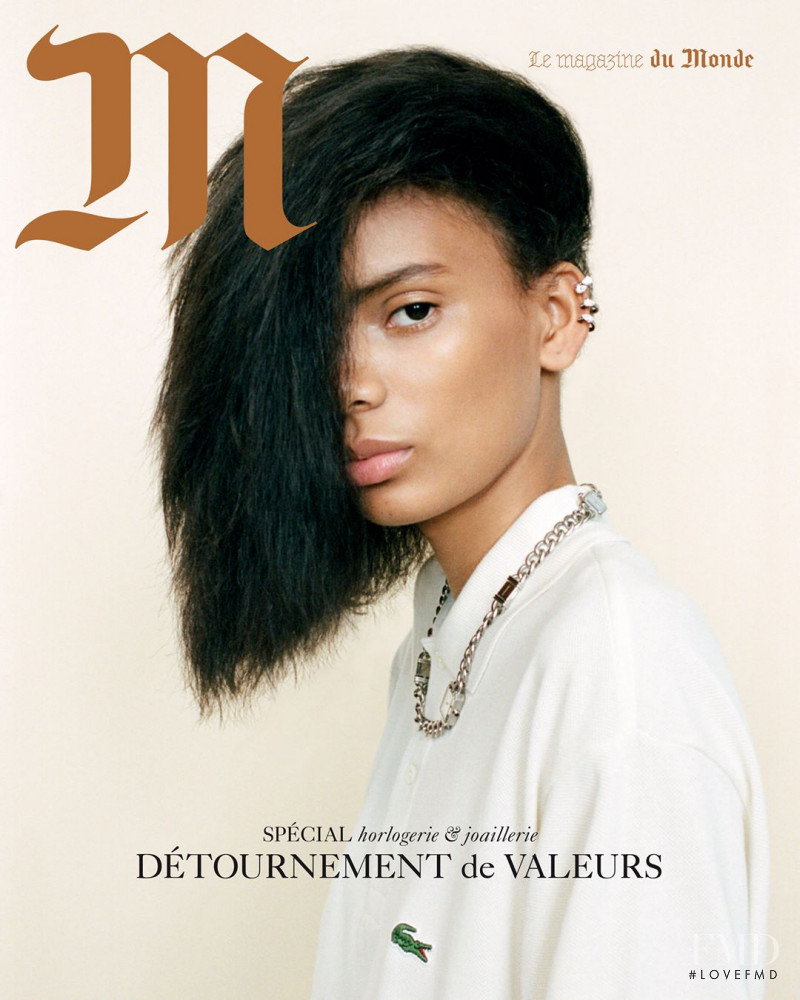 Annibelis Baez featured on the M Le Monde cover from March 2019