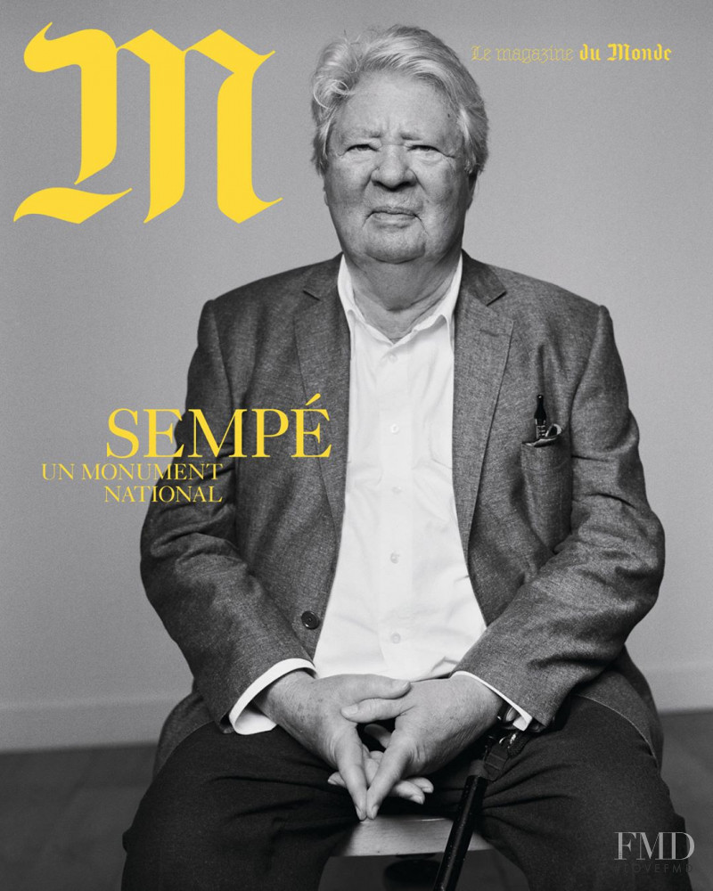  featured on the M Le Monde cover from March 2019