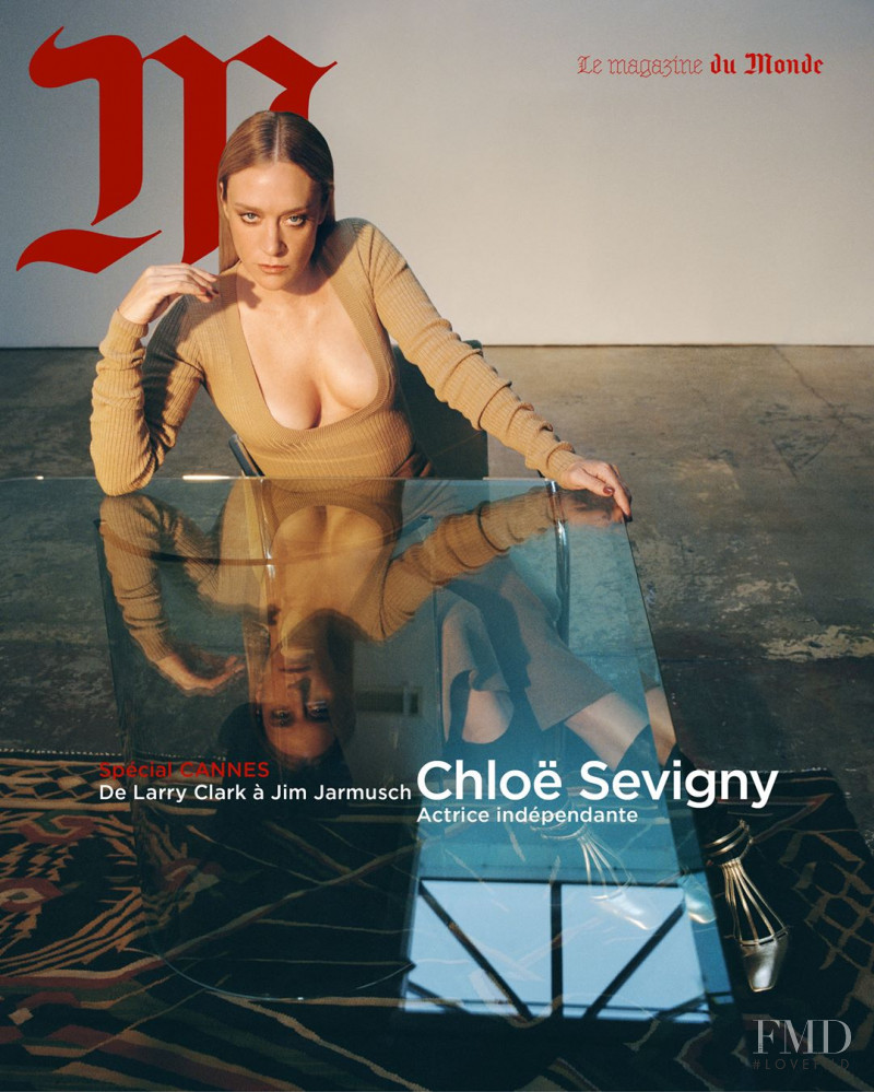 Chloe Sevigny featured on the M Le Monde cover from May 2019