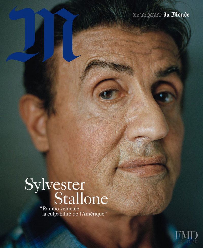 Sylvester Stallone featured on the M Le Monde cover from September 2019