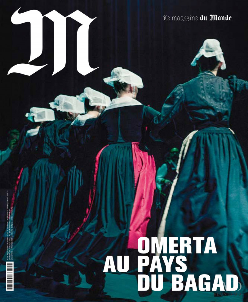  featured on the M Le Monde cover from January 2020
